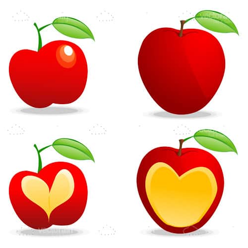 Red Apples Set